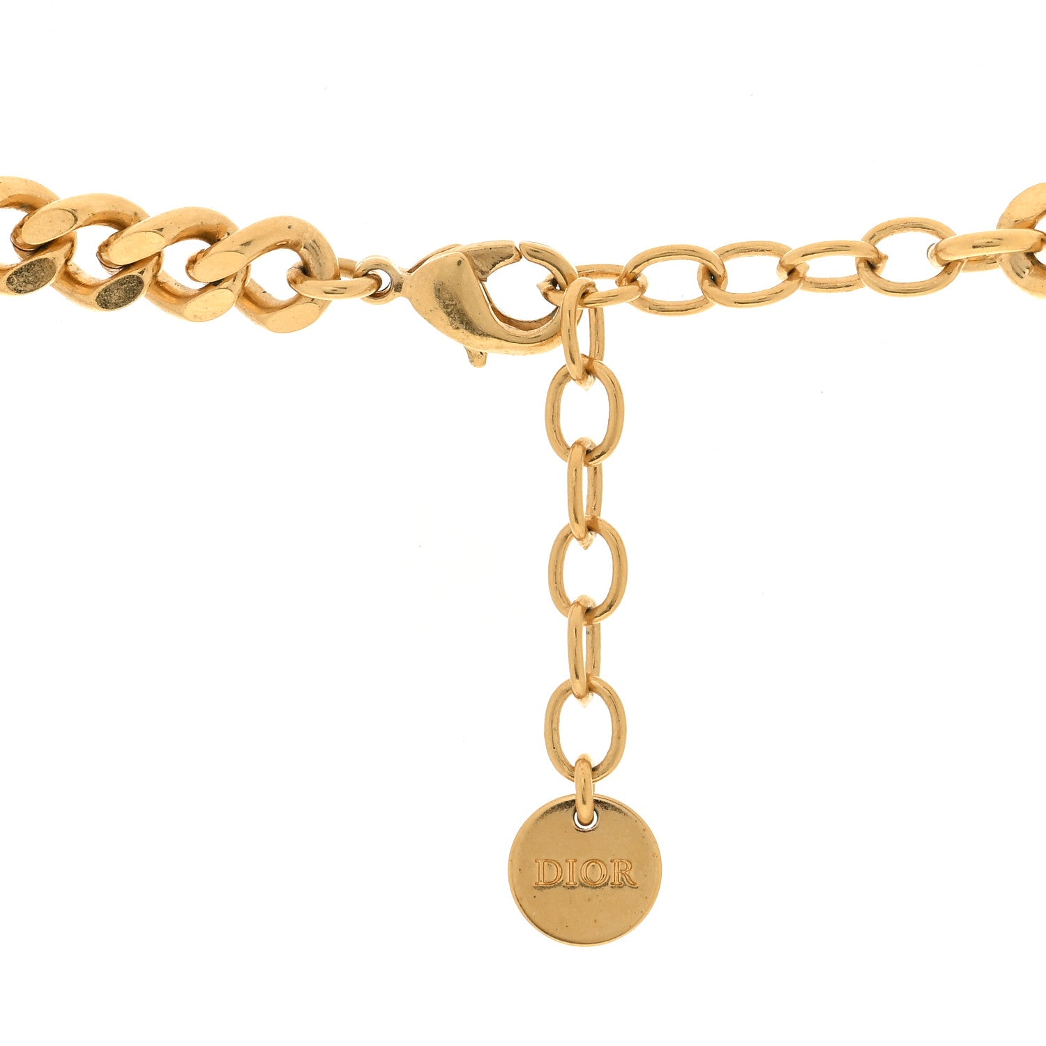 Christian Dior Metal Crystal Dio(r)evolution Choker Gold 1544312