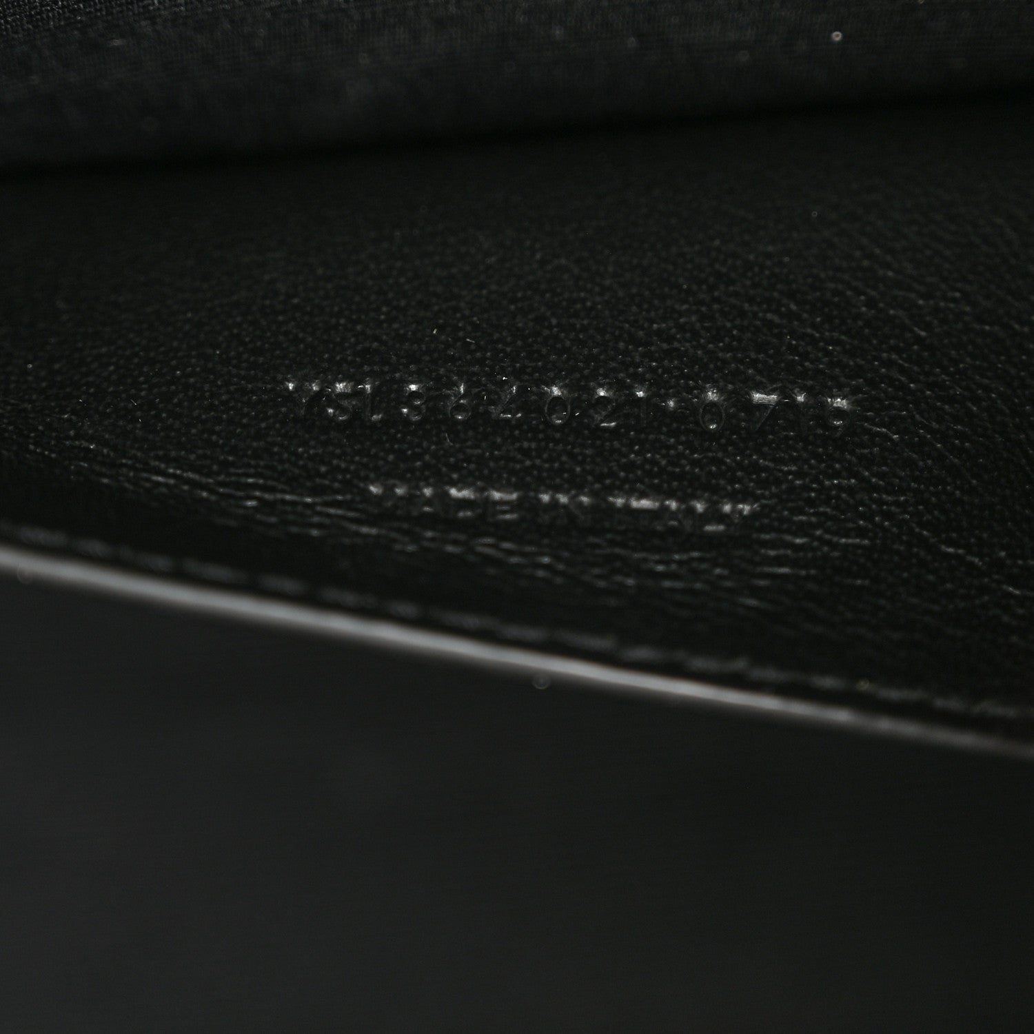 Saint Laurent Grain De Poudre Medium Classic Monogram Kate Satchel Black 7 of 12