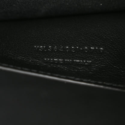Saint Laurent Grain De Poudre Medium Classic Monogram Kate Satchel Black 7 of 12