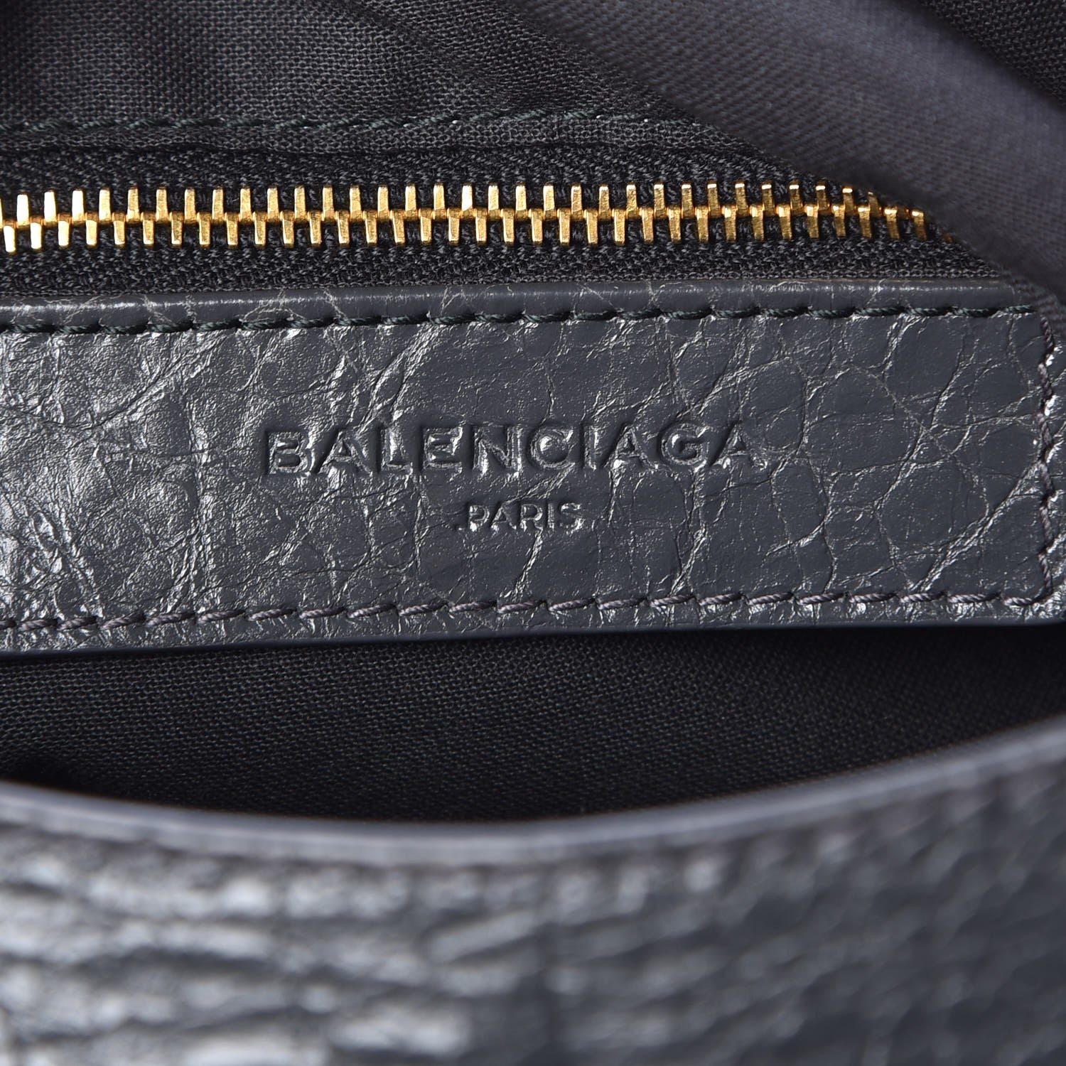 Balenciaga Agneau Giant 12 Gold Hardware Town Gris Fossile 6 of 7