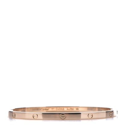 Cartier 18K Yellow Gold Small LOVE Bracelet 17 1 of 10