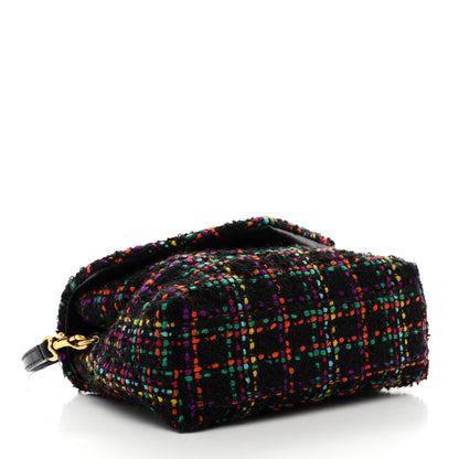 Saint Laurent Tweed Toy Loulou Shoulder Bag Black 4 of 11