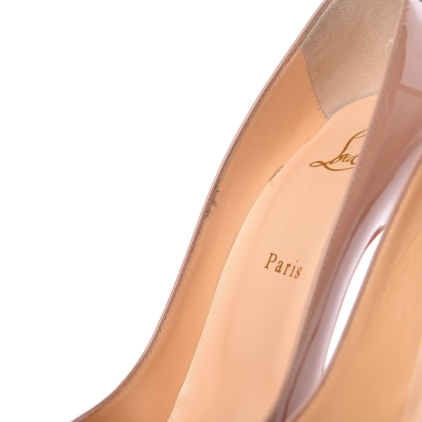 Patent Fifille 100 Pumps 39.5 Nude