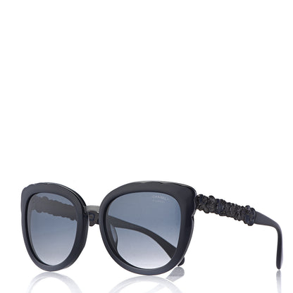 Chanel CC Butterfly Fall Sunglasses 5356 Dark Blue 1 of 9
