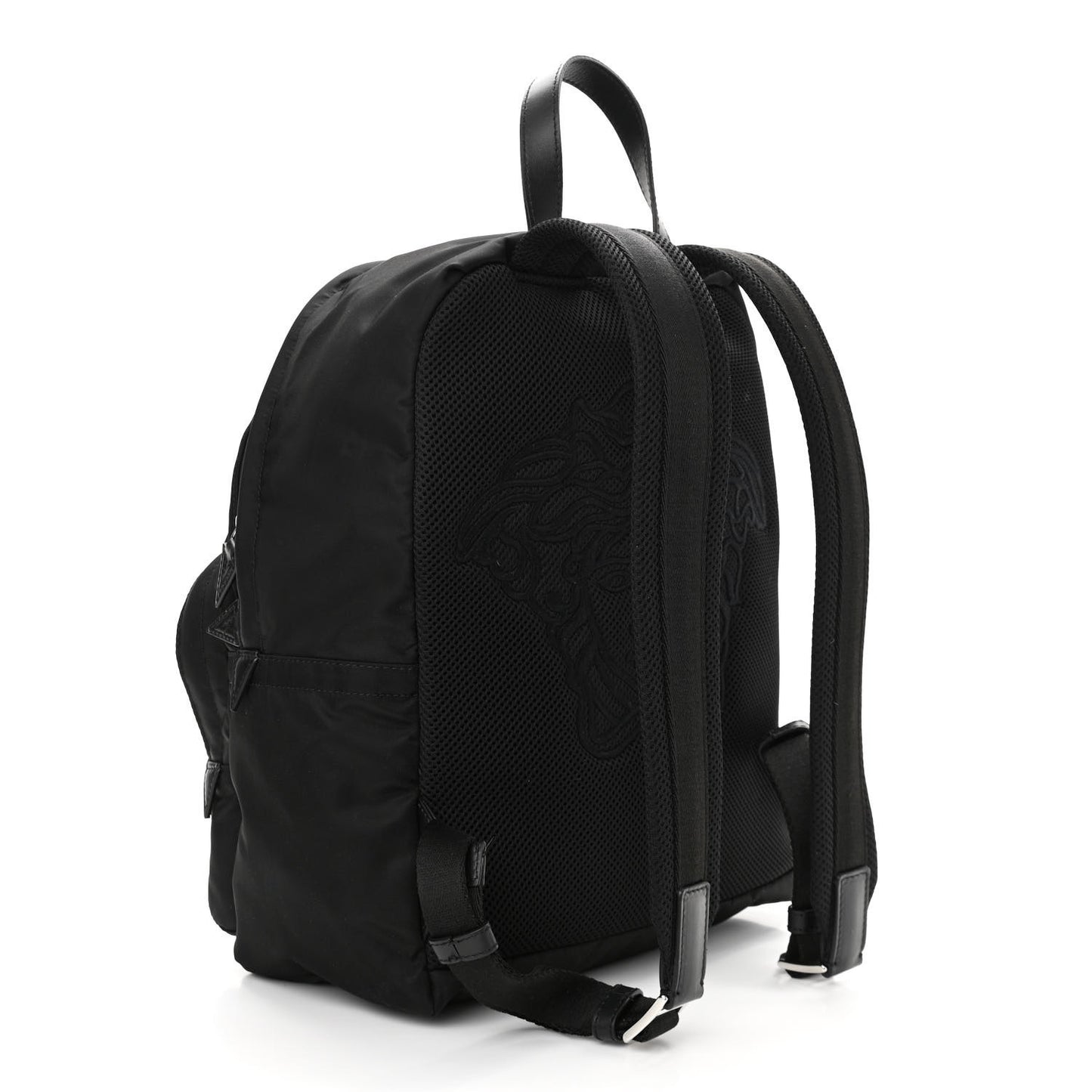 Nylon La Medusa Backpack Black