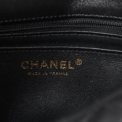 Chanel Lambskin Quilted Mini Rectangular Flap Black 5 of 13