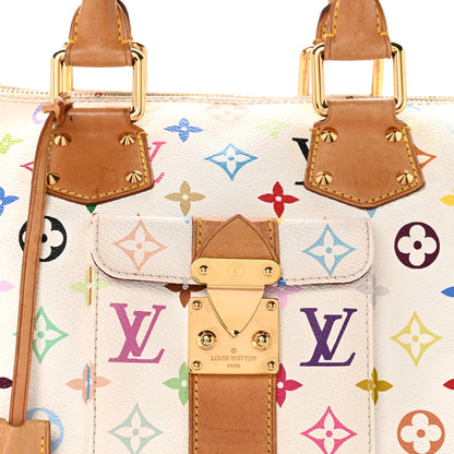 Louis Vuitton Monogram Multicolor Speedy 30 White 8 of 16