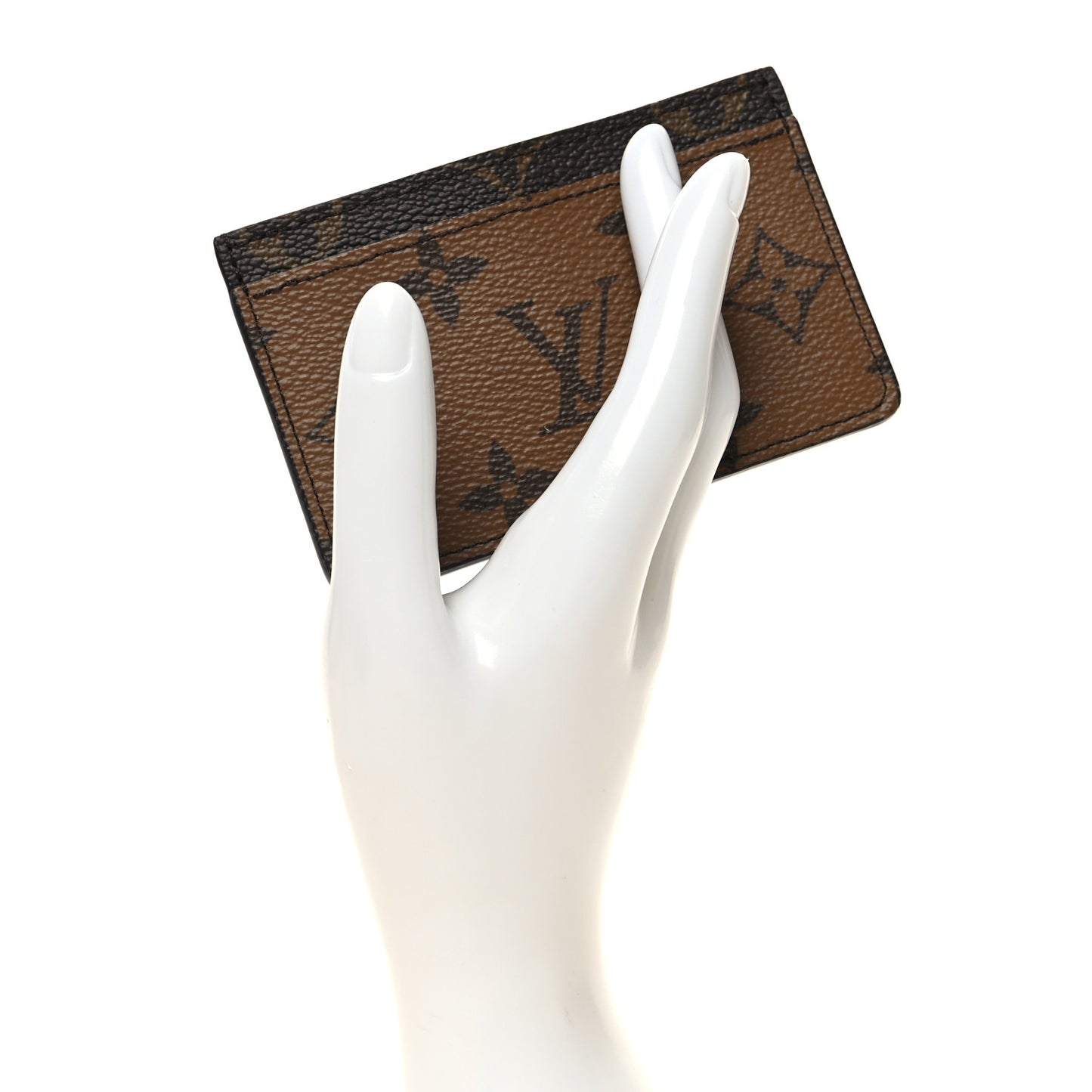 Reverse Monogram Card Holder