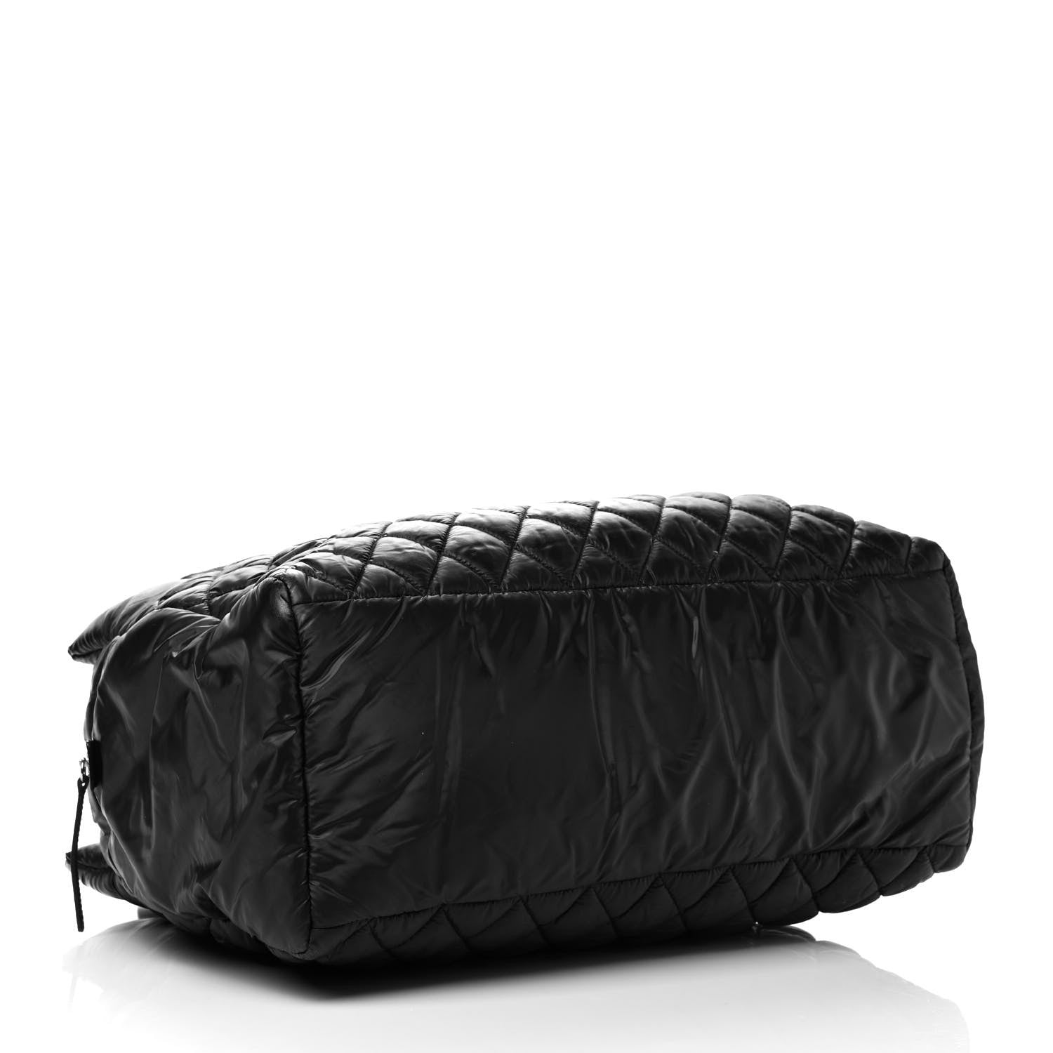 Chanel Nylon Coco Cocoon Zipped Tote Black 3 of 7