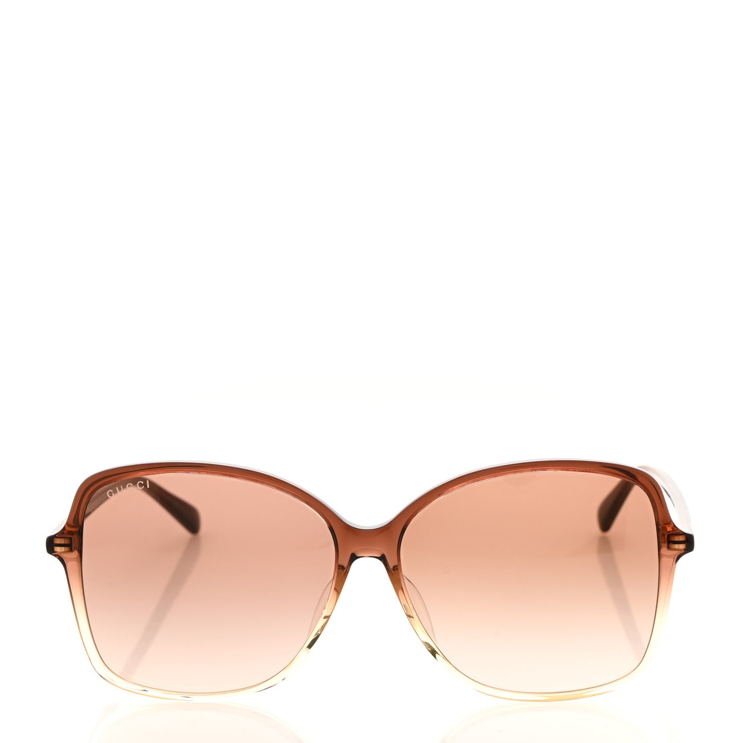 Acetate Oversize Round Frame Sunglasses GG0546SK Tortoise