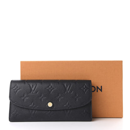 Louis Vuitton Empreinte Emilie Wallet Black Dune 10 of 10