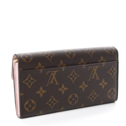 Louis Vuitton Monogram Sarah Wallet NM Rose Ballerine 3 of 6