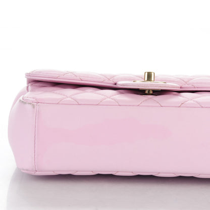 Chanel Lambskin Quilted Mini Mademoiselle Chic Flap Pink 8 of 12