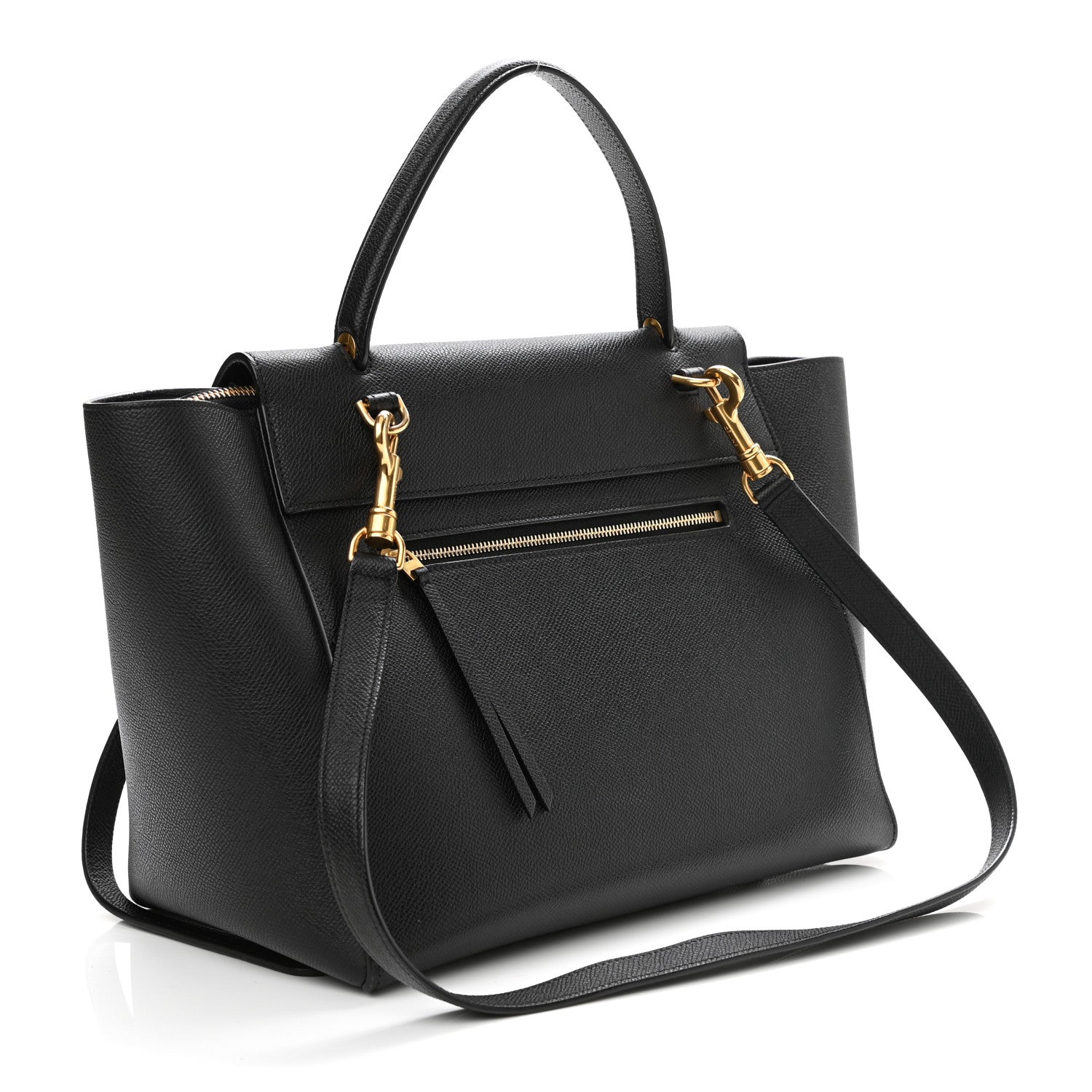 Celine Grained Calfskin Mini Belt Bag Black 3 of 12