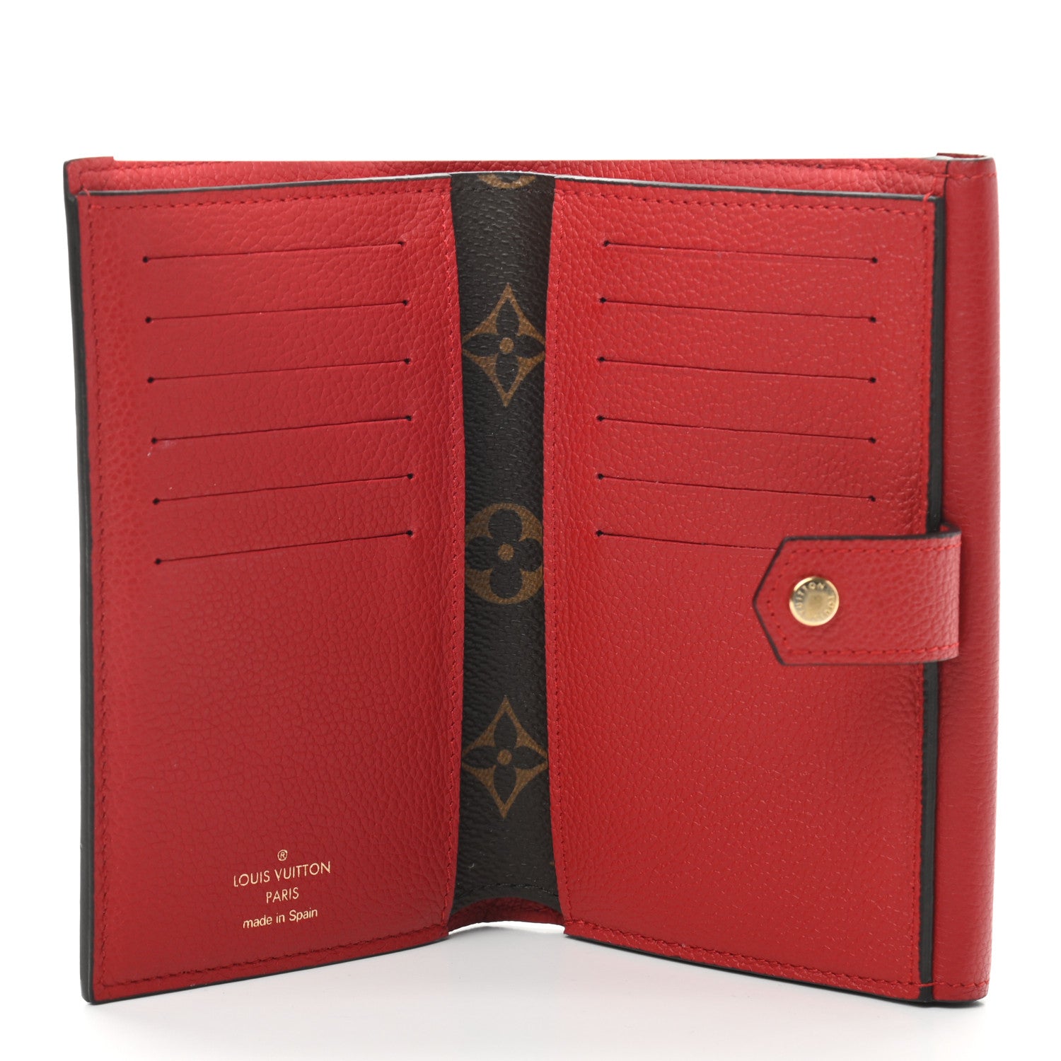 Louis Vuitton Monogram Pallas Compact Wallet Cherry 5 of 6