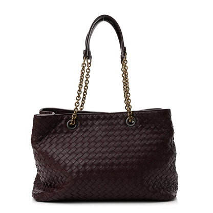 Bottega Veneta Nappa Intrecciato Medium Classic Chain Strap Tote Eclipse 1 of 9