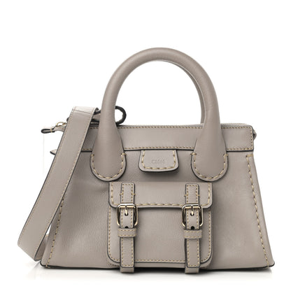 Chloe Buffalo Mini Edith Bag Cashmere Grey 1 of 10