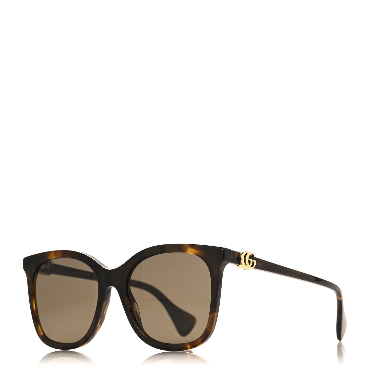 Acetate Round Sunglasses GG1071S Tortoise