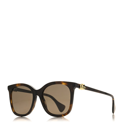 Gucci Acetate Round Sunglasses GG1071S Tortoise 1 of 8