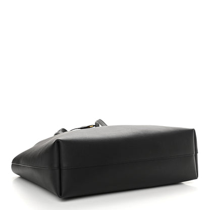 Saint Laurent Calfskin Large Shopping Tote Black 5 of 11