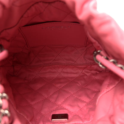 Chanel Shiny Calfskin Quilted Mini Chanel 22 Pink 5 of 11