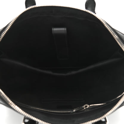 Gucci GG Supreme Monogram Appia Calfskin Web Briefcase Black 5 of 10