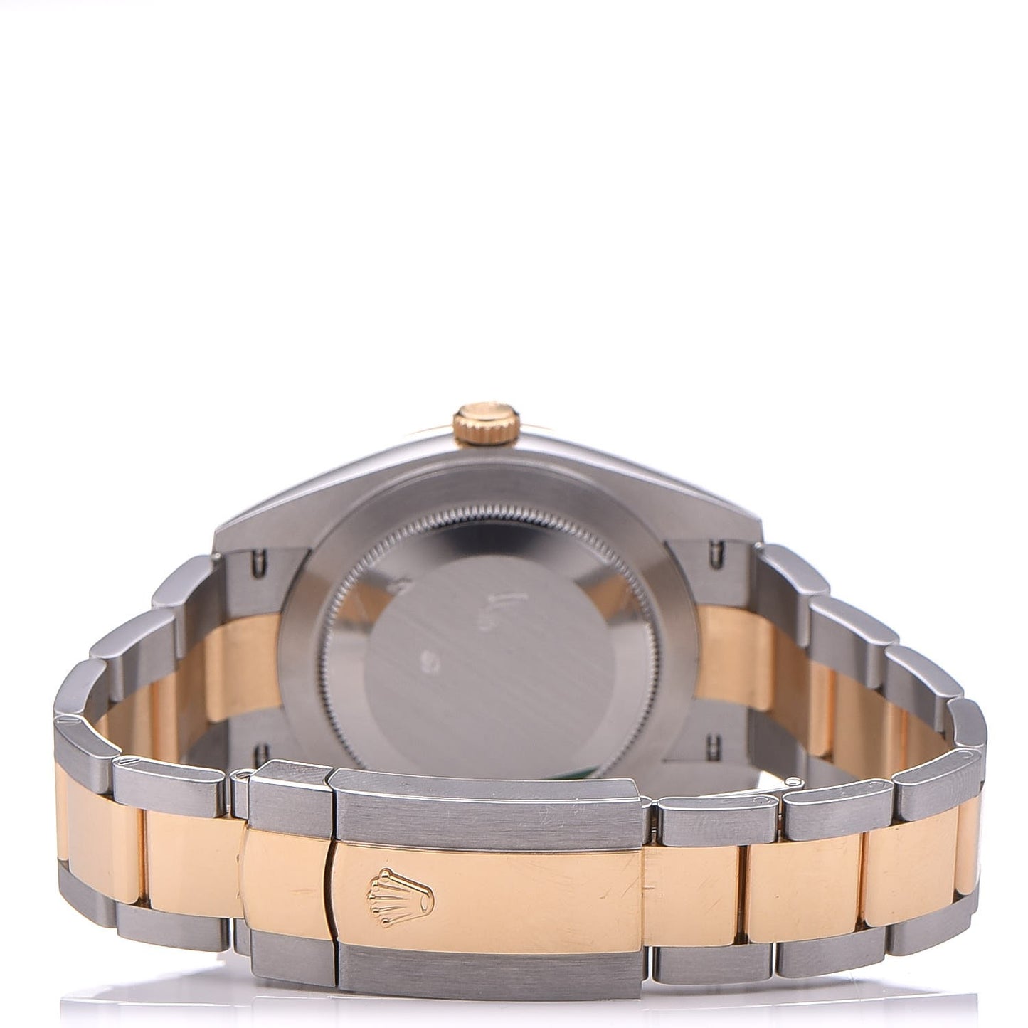 18K Yellow Gold Stainless Steel Diamond 41mm Oyster Perpetual Datejust Watch