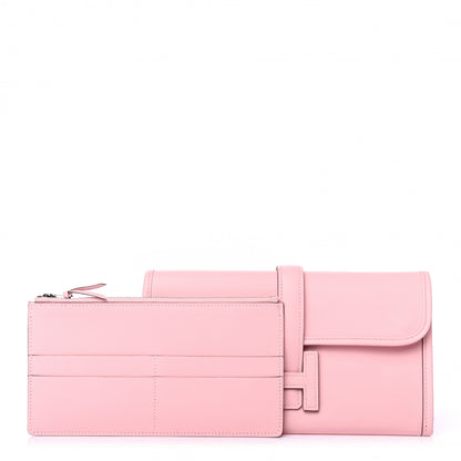 Hermes Swift Jige Duo Clutch Rose Sakura 2 of 8