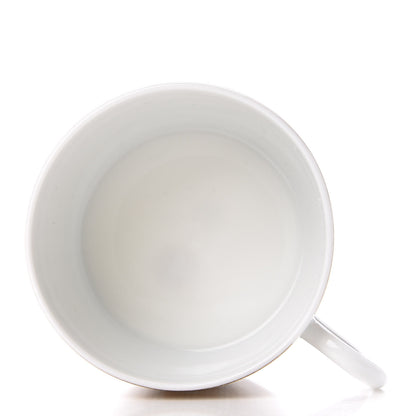 Hermes Porcelain Mosaique Au 24 Gold Platine Tea Cup and Saucer Set of 2 5 of 13