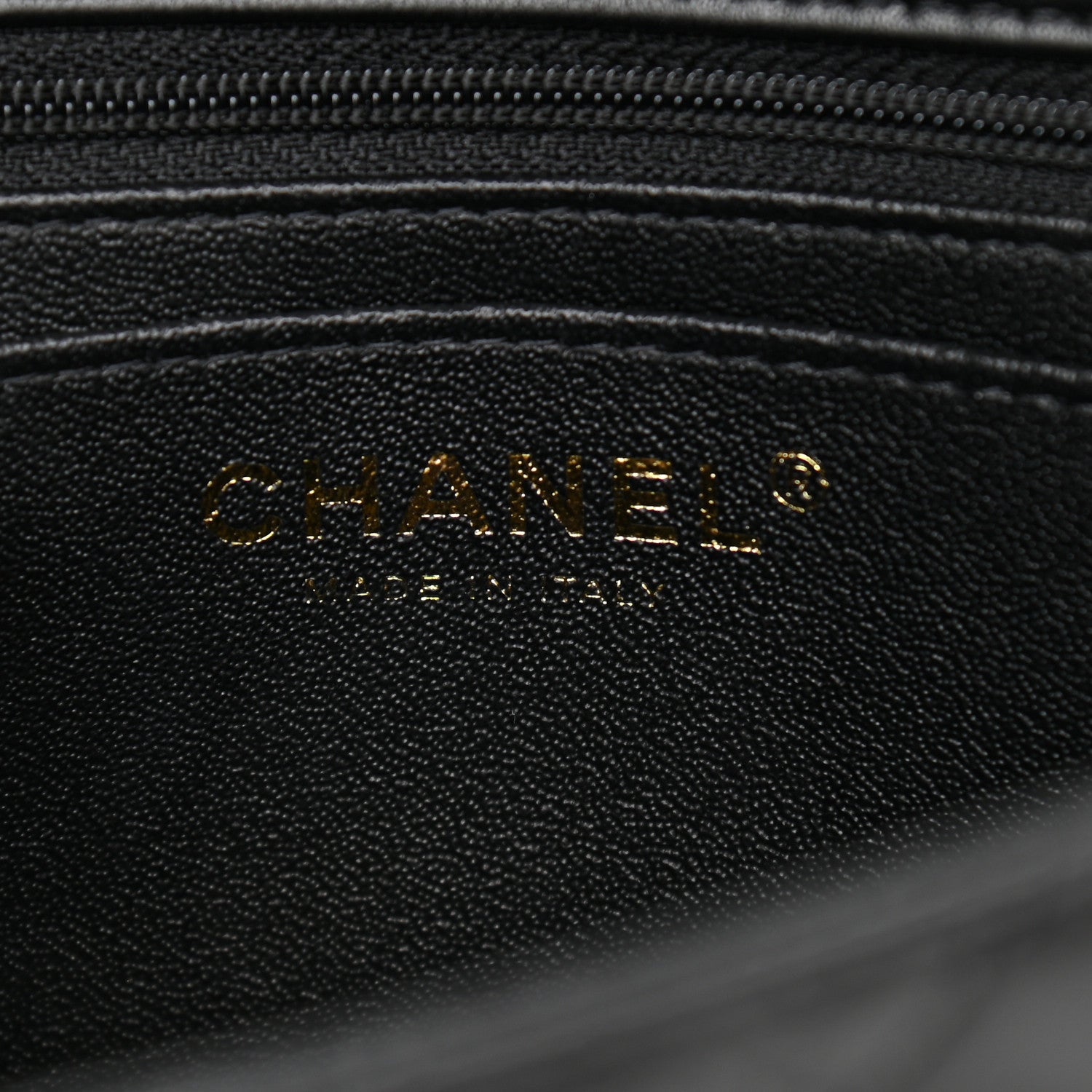 Chanel Lambskin Quilted Mini Top Handle Rectangular Flap Black 6 of 10