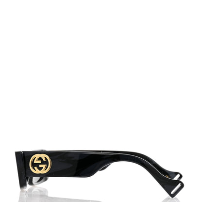 Gucci Acetate Rectangular Sunglasses GG0516S Black 3 of 8