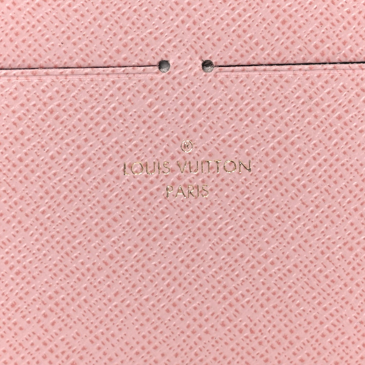 Louis Vuitton Calfskin Felicie Card Holder Insert Rose Ballerine 6 of 6