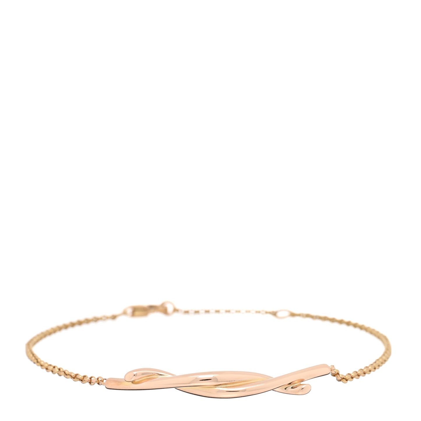18K Pink Gold Entrelaces Bracelet