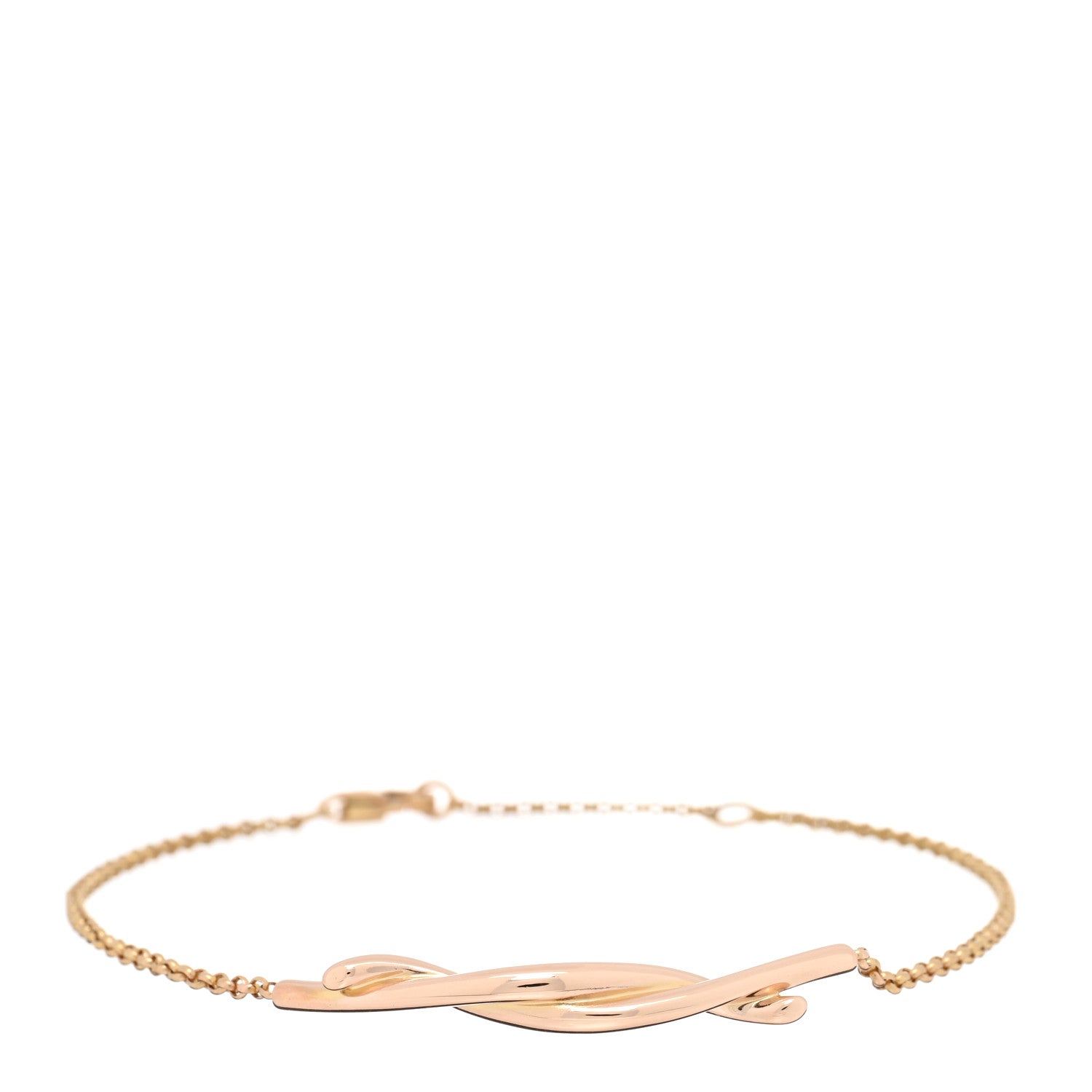 Cartier 18K Pink Gold Entrelaces Bracelet 1 of 3