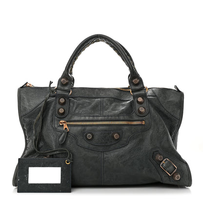 Balenciaga Agneau Giant 21 Rose Gold Hardware Work Anthracite 1 of 18