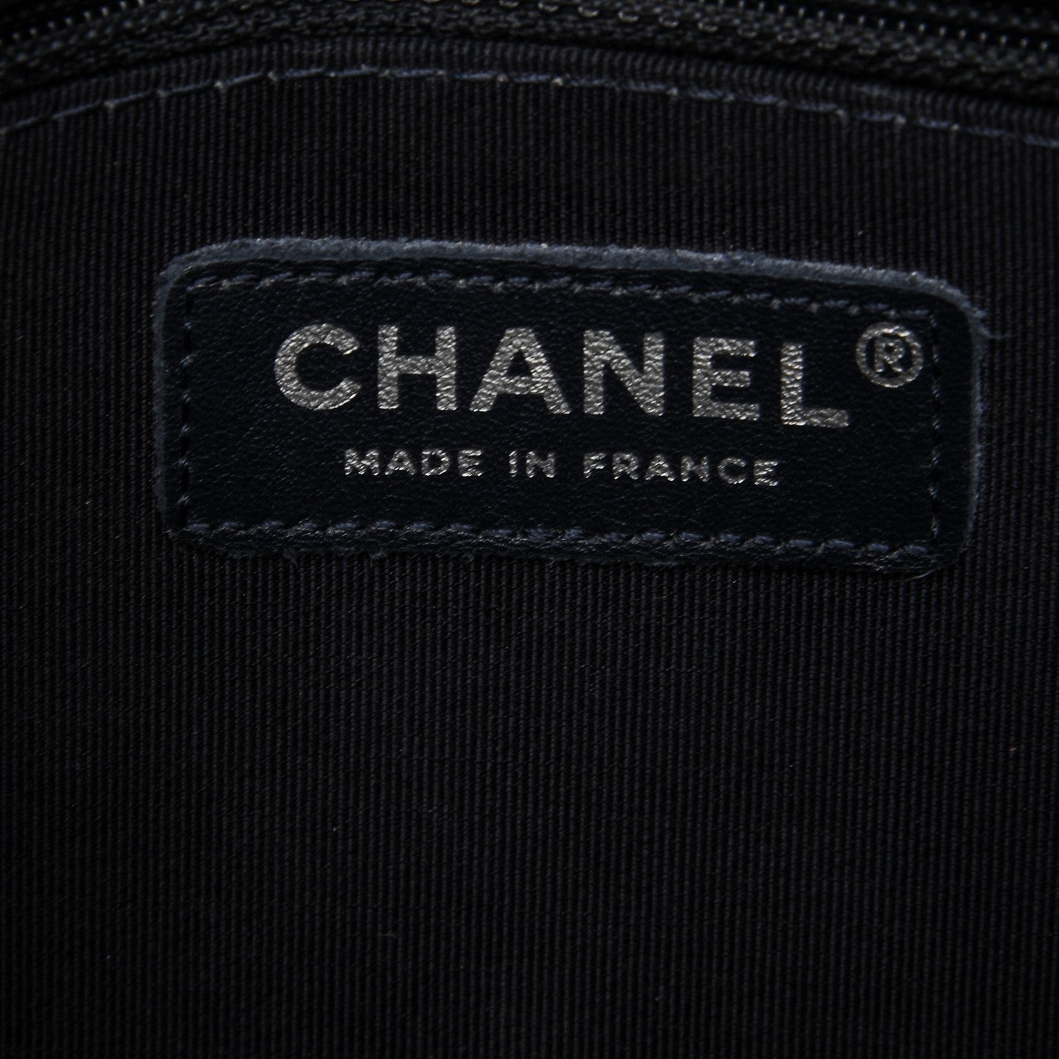 Chanel Aged Calfskin Square Quilted Mademoiselle Crochet Flap Navy 6 of 8