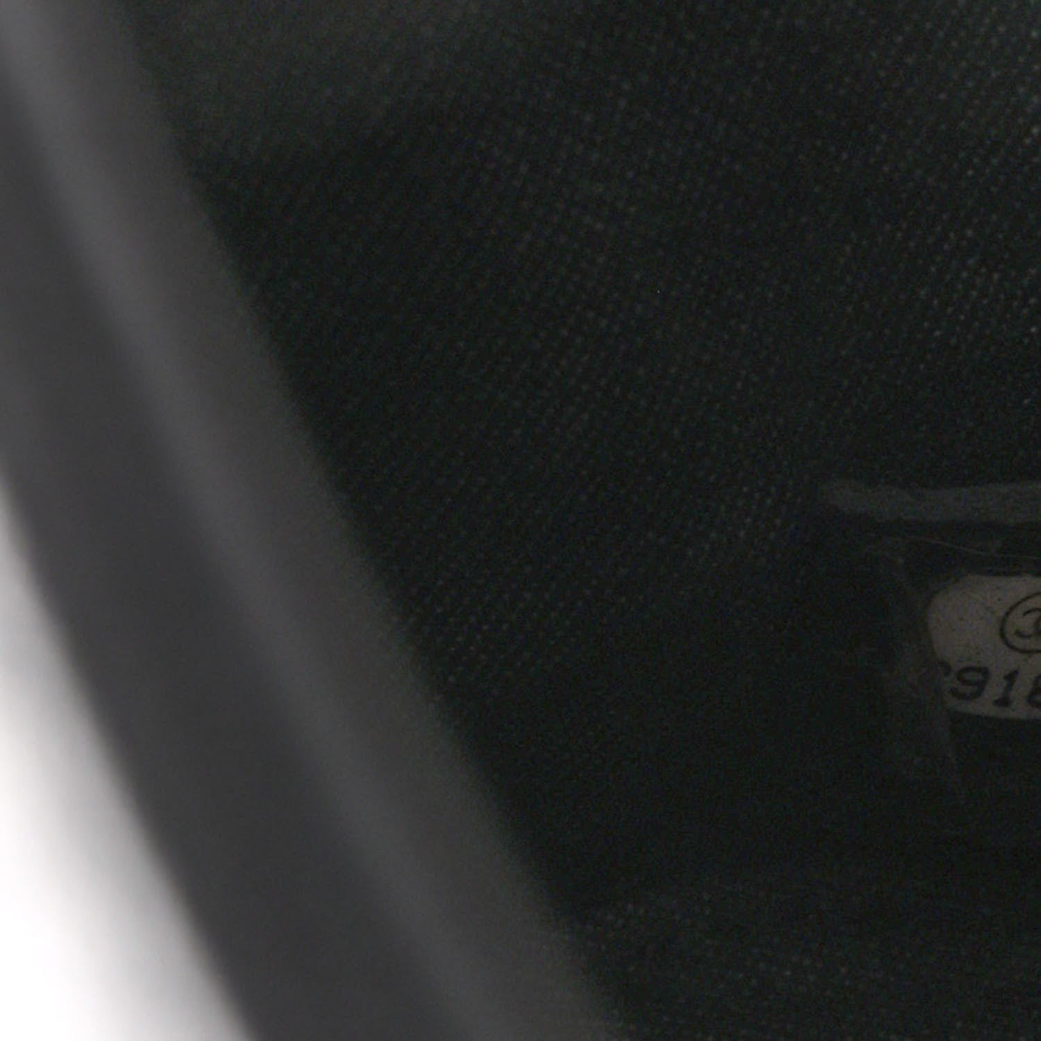 Chanel Lambskin Resin Elegant Chain Vanity Case Black 7 of 12