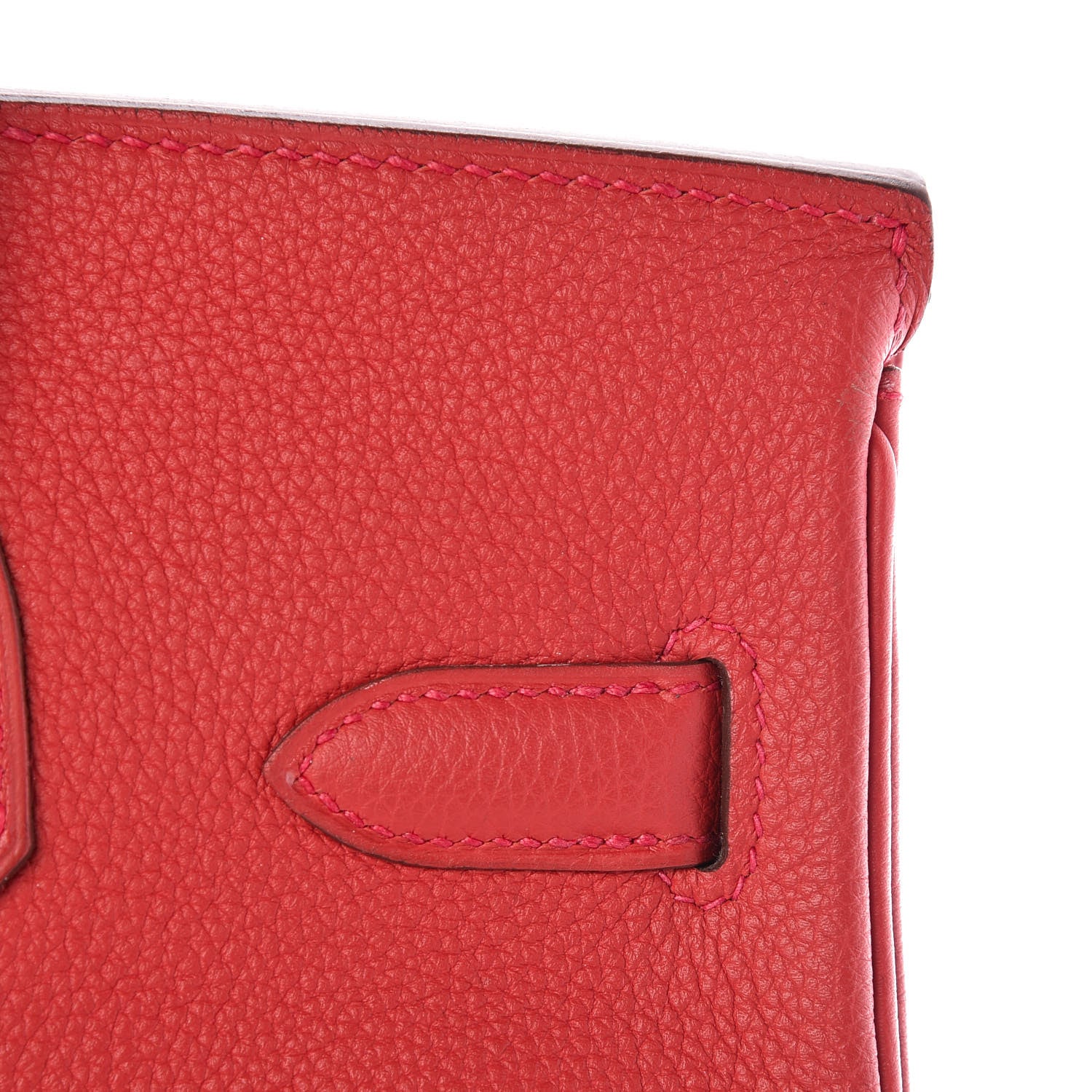 Hermes Togo Birkin 30 Geranium 11 of 34
