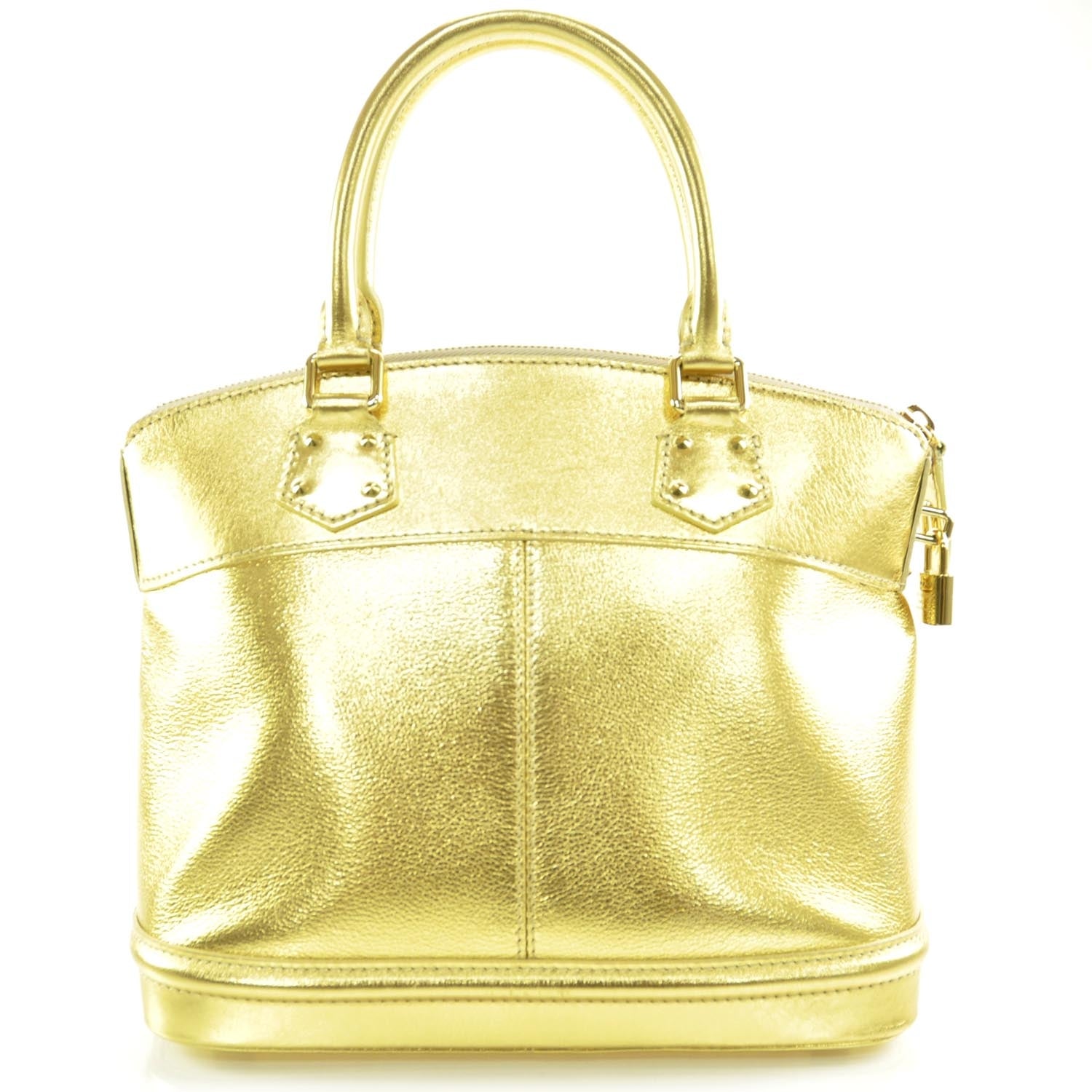 Louis Vuitton Suhali Lockit PM Gold 4 of 11