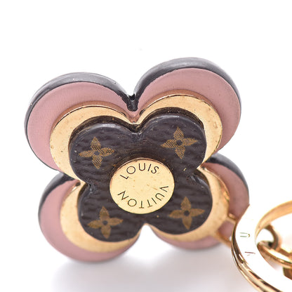 Louis Vuitton Monogram Blooming Flowers BB Bag Charm Key Holder Pink 6 of 8