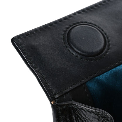 Gucci Suede Patent Web Dragon Embroidered Medium Ophidia Chain Shoulder Bag Blue Multicolor Black 11 of 11
