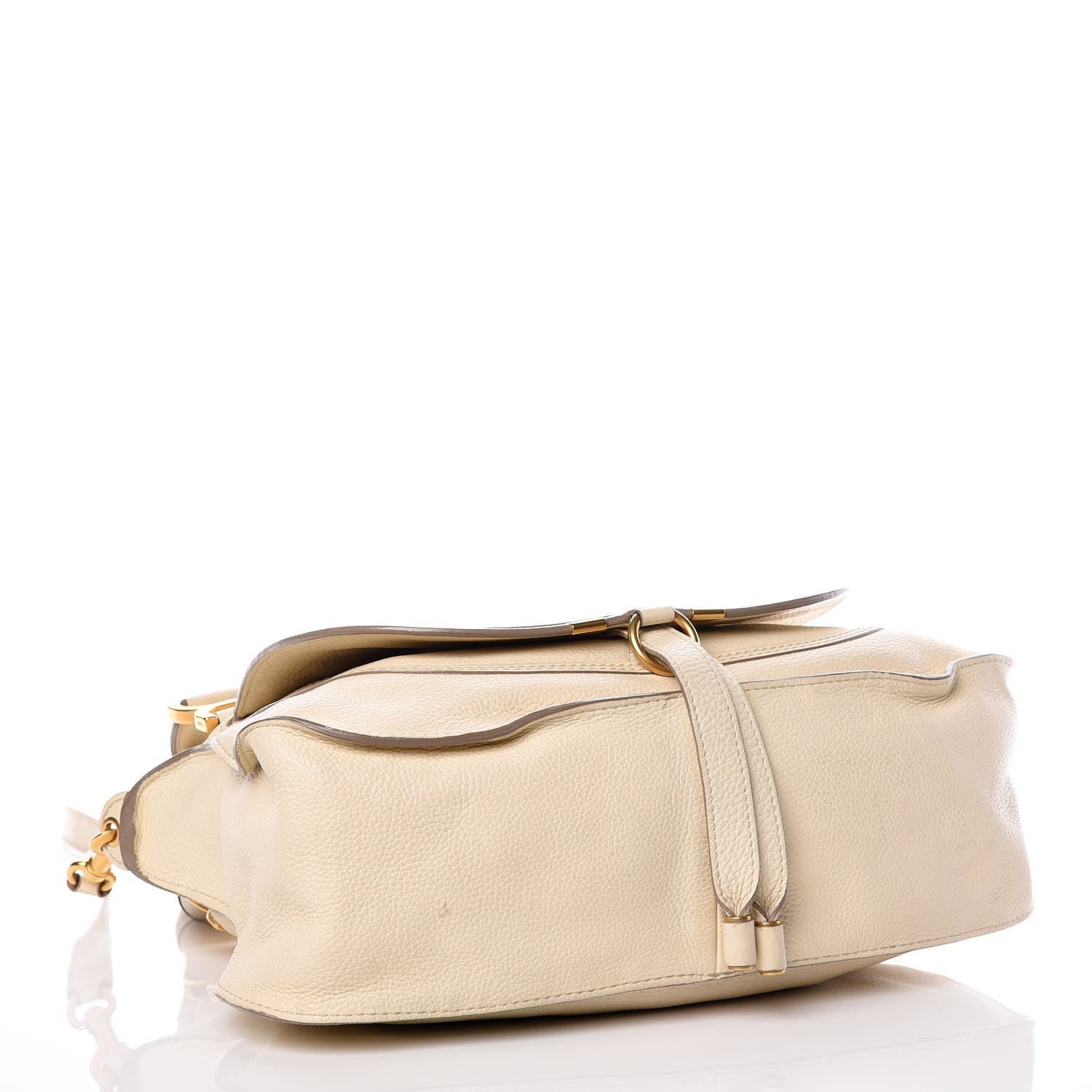 Chloe Calfskin Medium Marcie Satchel Cream 5 of 18