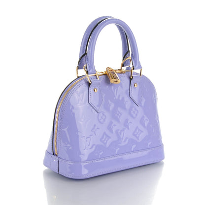 Louis Vuitton Vernis Alma BB Lilac 3 of 7