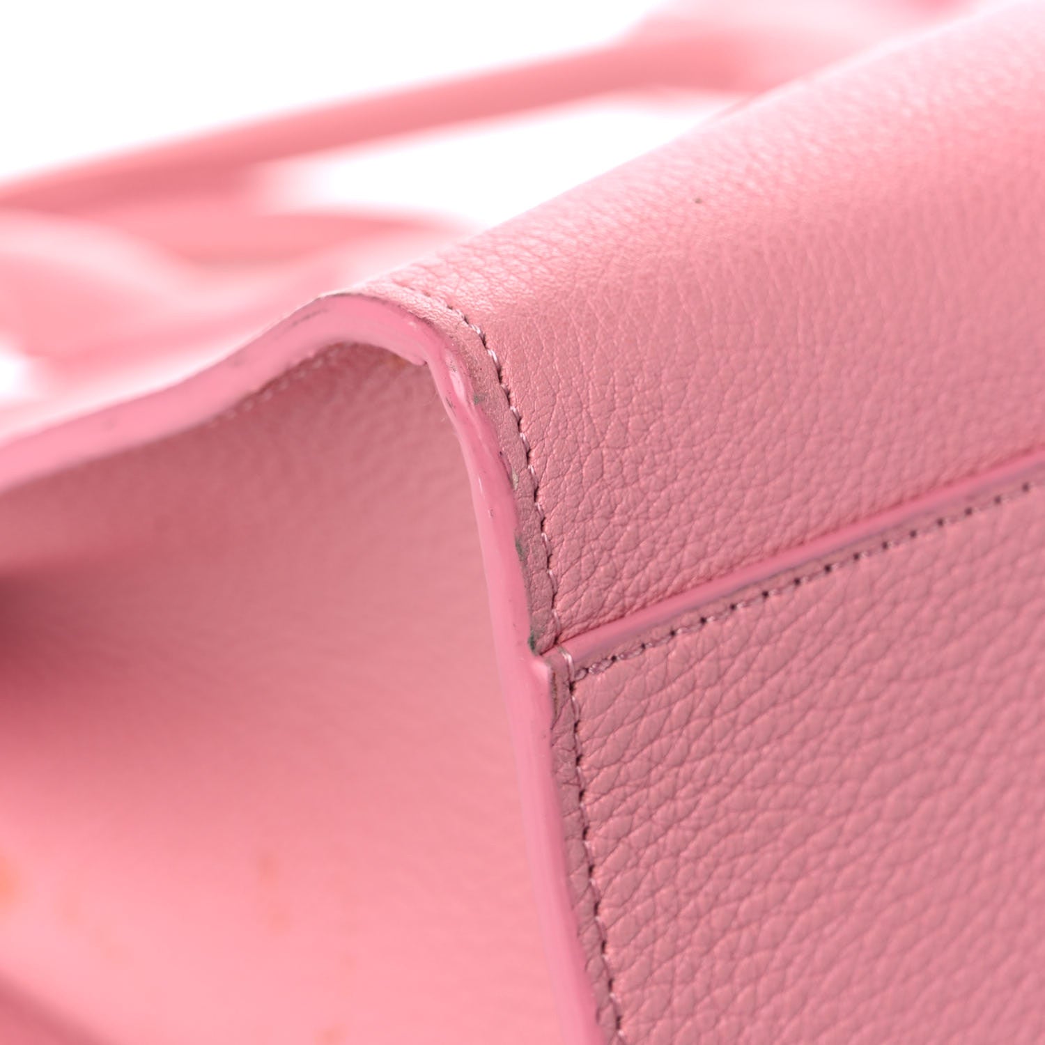 Mansur Gavriel Tumbled Calfskin Large Sun Bag Peony 9 of 21