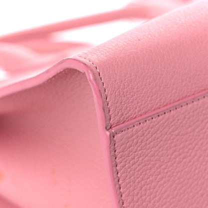 Mansur Gavriel Tumbled Calfskin Large Sun Bag Peony 9 of 21