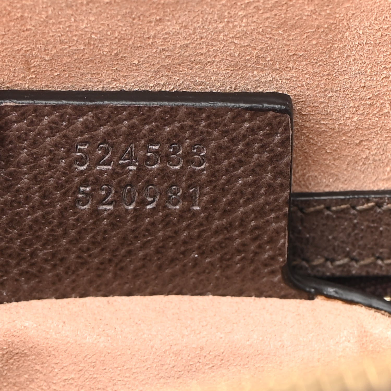 Gucci GG Supreme Monogram Web Medium Ophidia Top Handle Dome Bag Brown 7 of 9