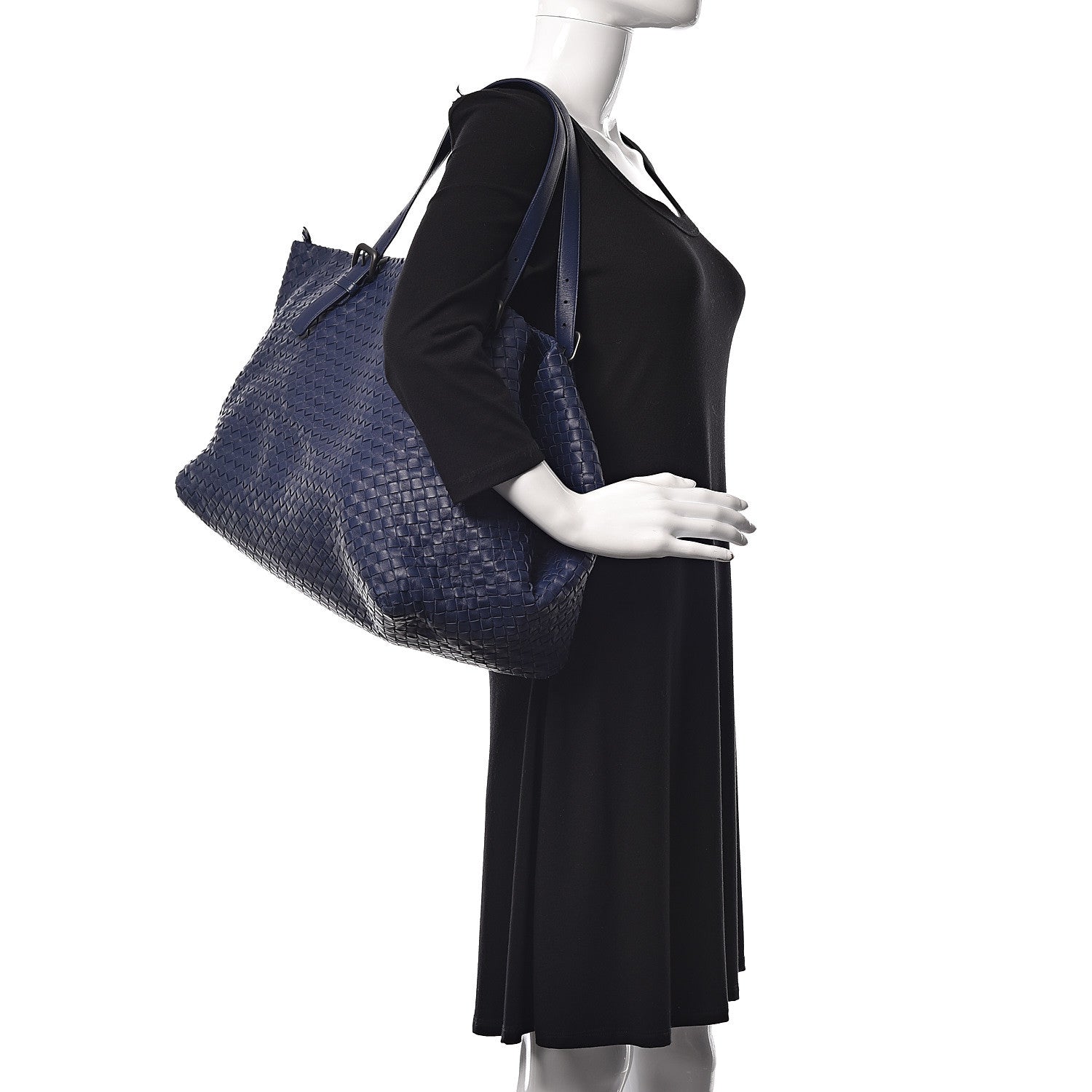Bottega Veneta Nappa Intrecciato Large Seamless Tote Atlantic 2 of 9