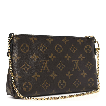 Louis Vuitton Monogram Pallas Clutch Blue Marine 3 of 10