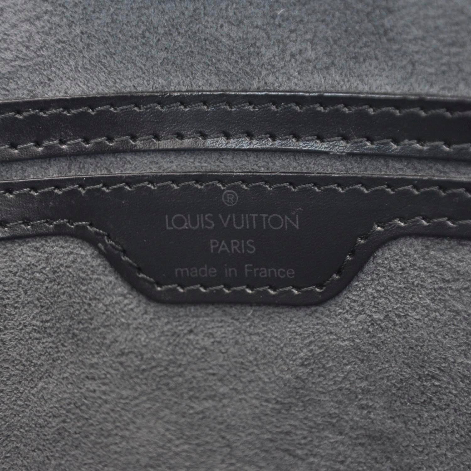 Louis Vuitton Epi Saint Jacques PM Black 8 of 10