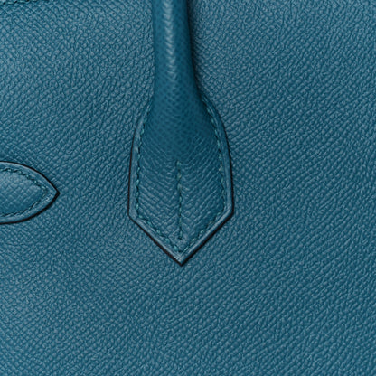 Hermes Epsom Birkin 30 Vert Bosphore 12 of 36